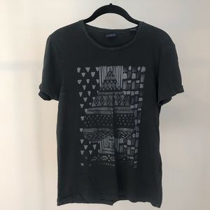 Scotch & Soda Spade Textured Tee